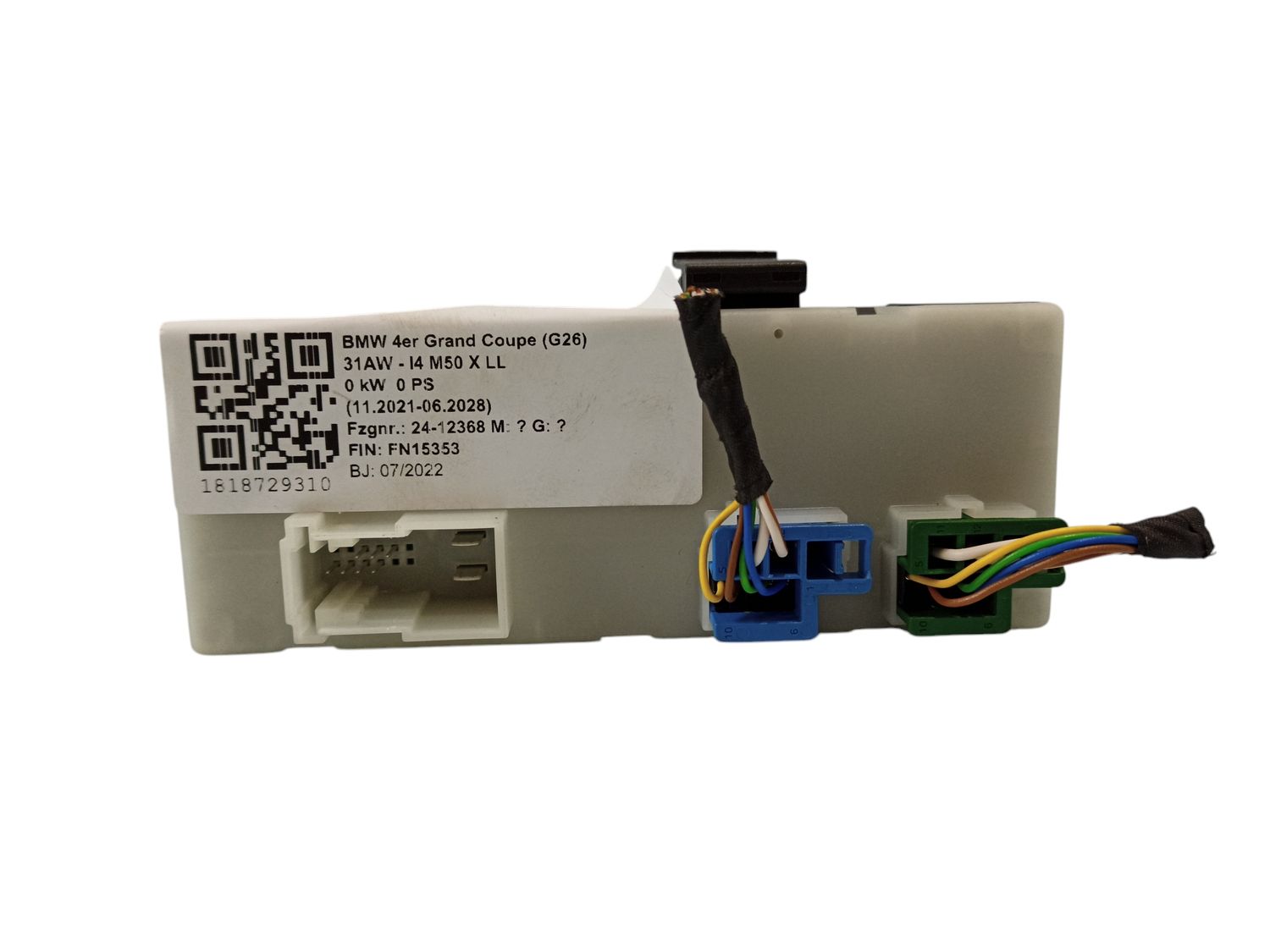 BMW 3 SERIES Tailgate/trunk control unit/module OEM 61355A19DB2 — Europe Delivery