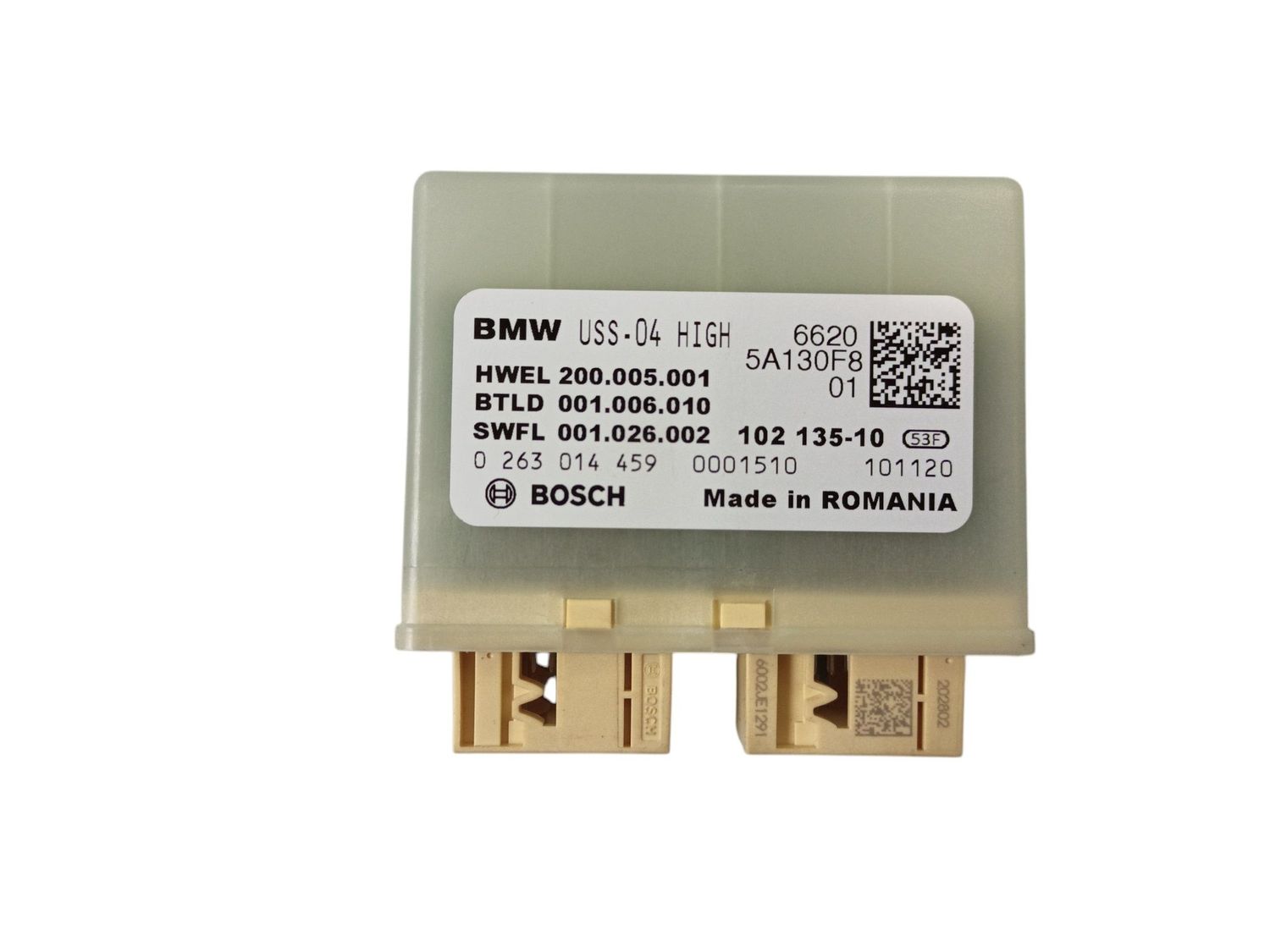 BMW 4 SERIES Parking PDC control unit/module OEM 66205A130F8 — Europe Delivery