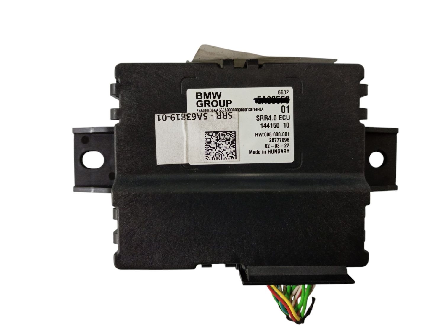BMW X5 Parking PDC control unit/module OEM 66325A63819 — Europe Delivery