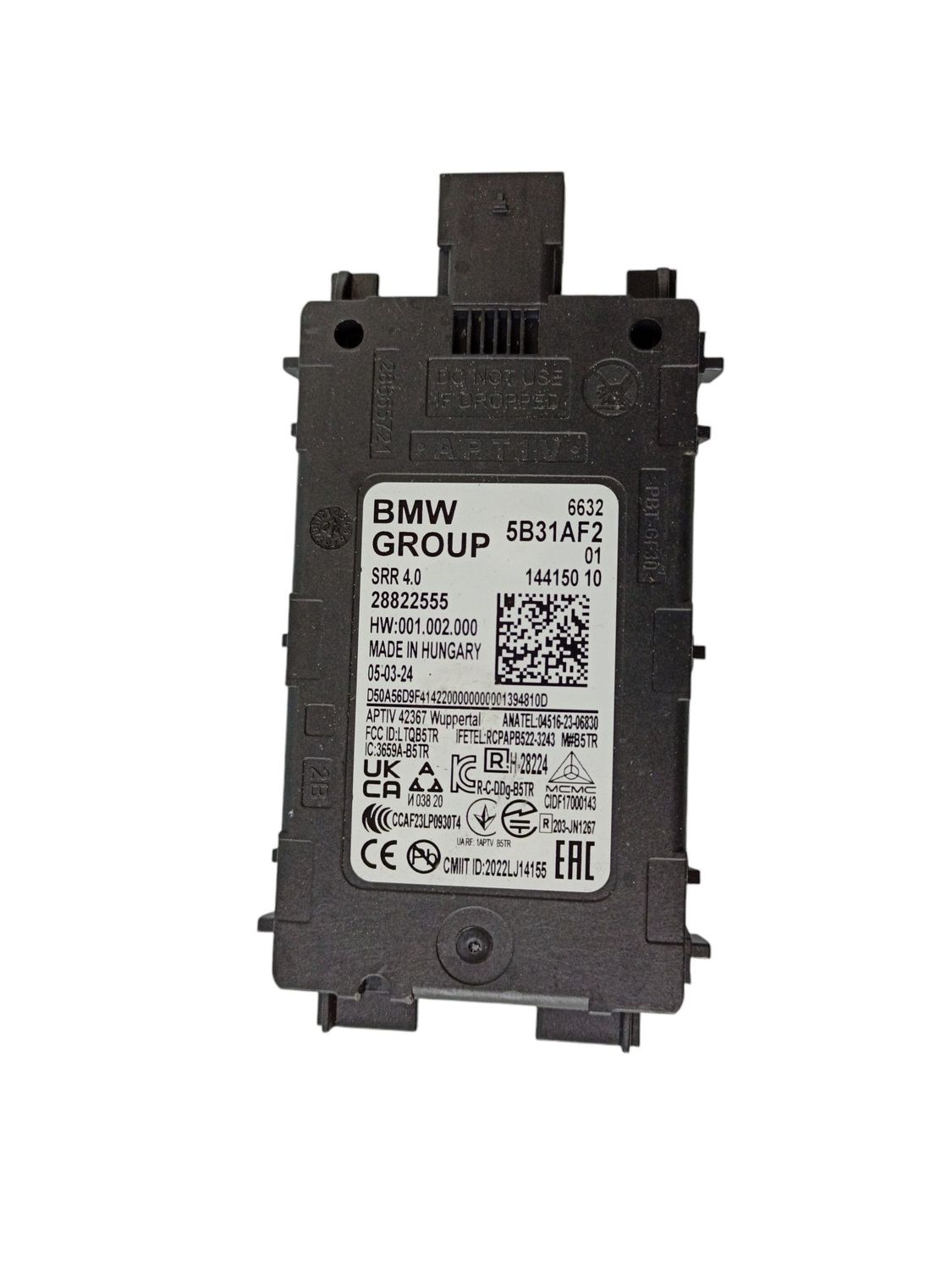 BMW X5 Distronic sensor radar OEM 5B31AF2 — Europe Delivery