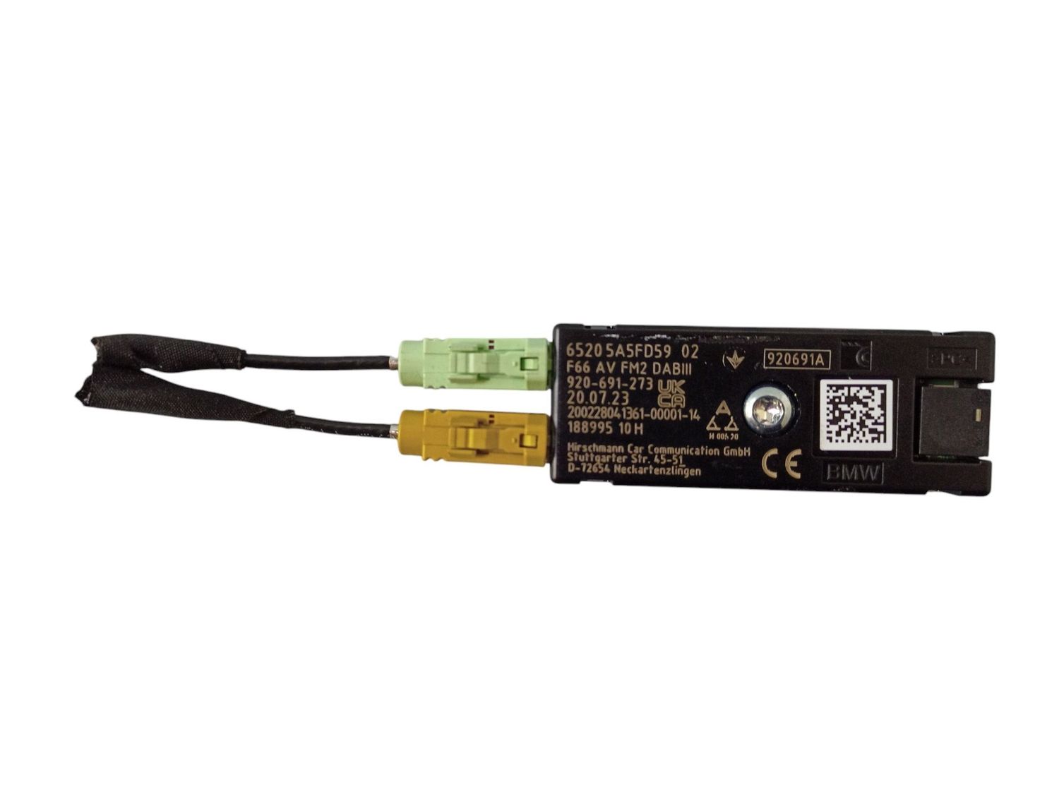 BMW MINI F66 Aerial antenna amplifier OEM 2V15862 — Europe Delivery
