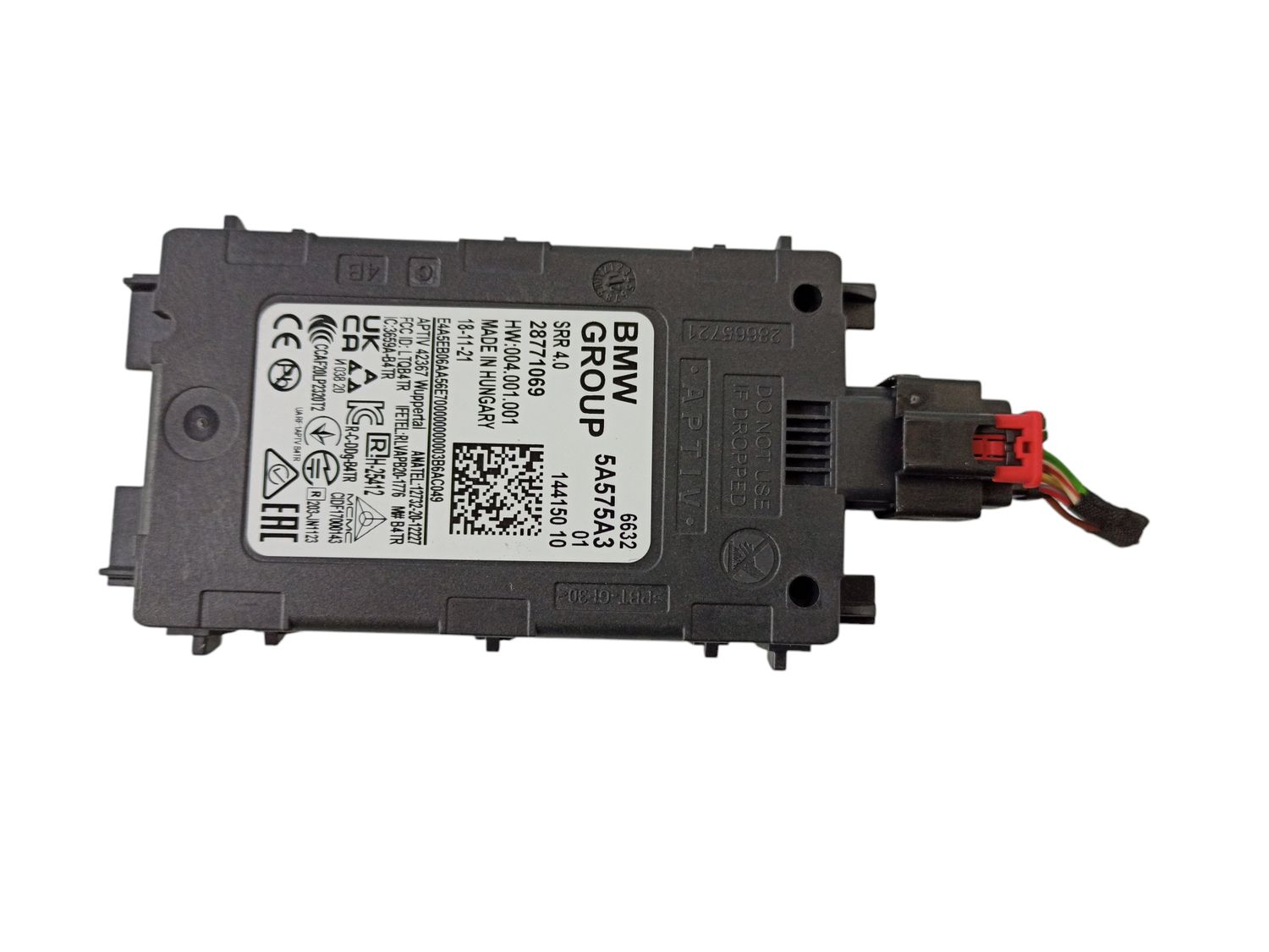 BMW X5 Distronic sensor radar OEM 66325A575A3 — Europe Delivery