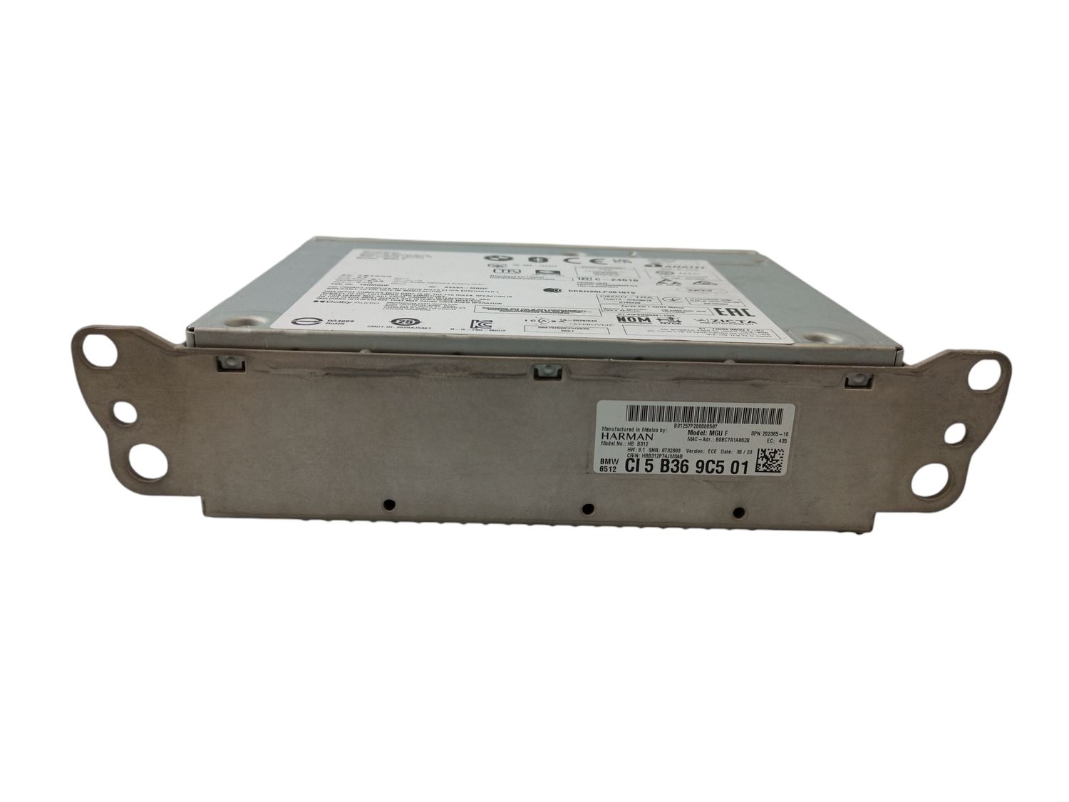 BMW M5 Head unit multimedia control OEM 65125A790F5 — Europe Delivery