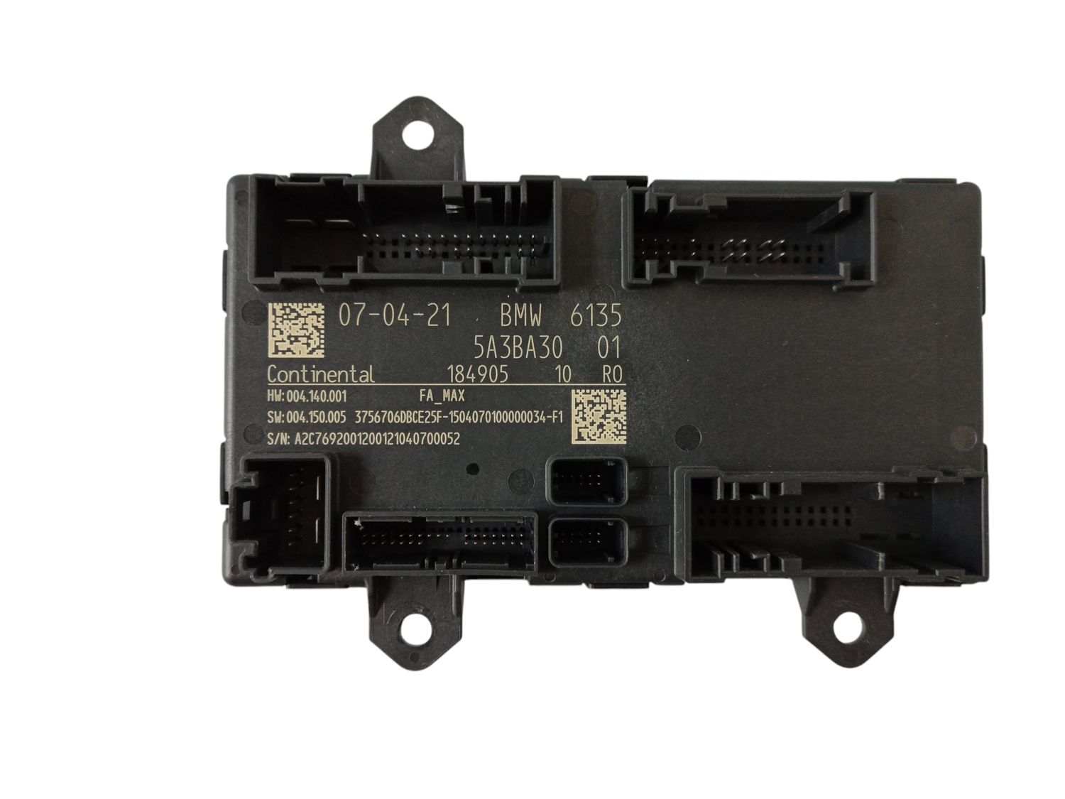 BMW IX Door control unit/module OEM 61355A92B20 — Europe Delivery
