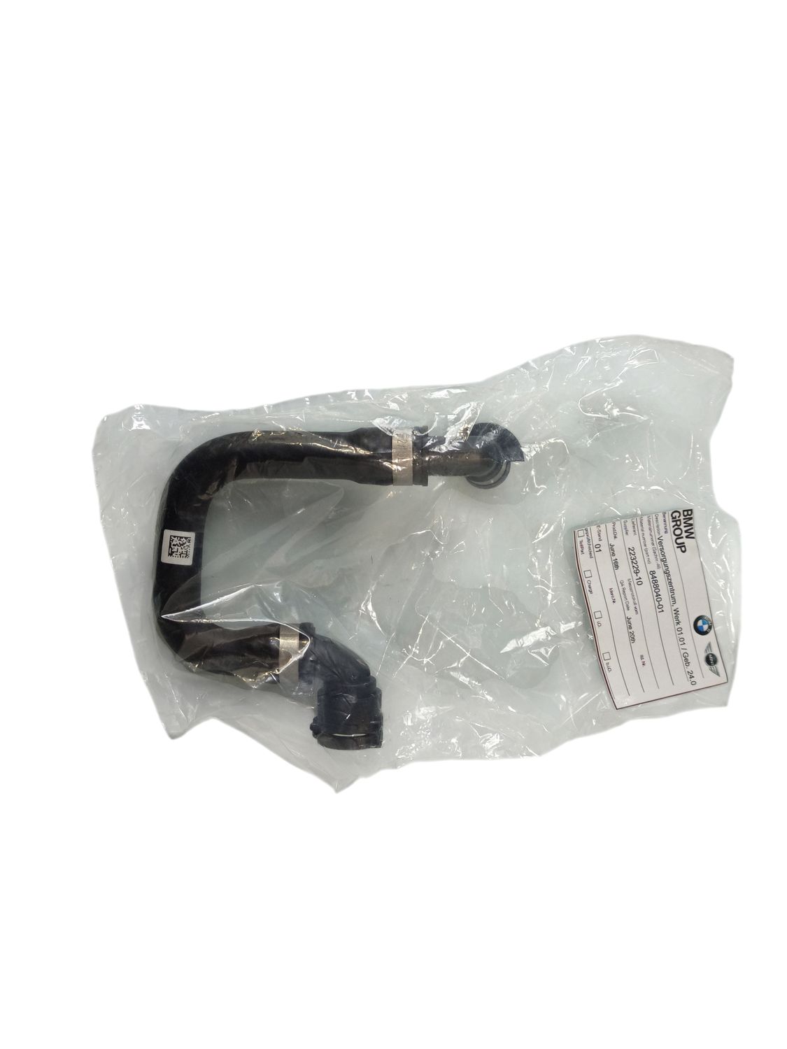 BMW X5 Engine coolant pipe/hose OEM 17128488040 — Europe Delivery