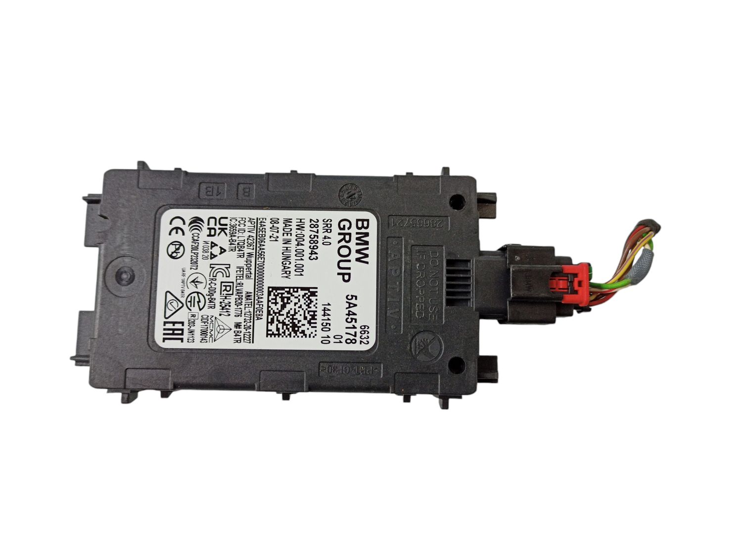 BMW X5 Blind spot module OEM 66325A45178 — Europe Delivery