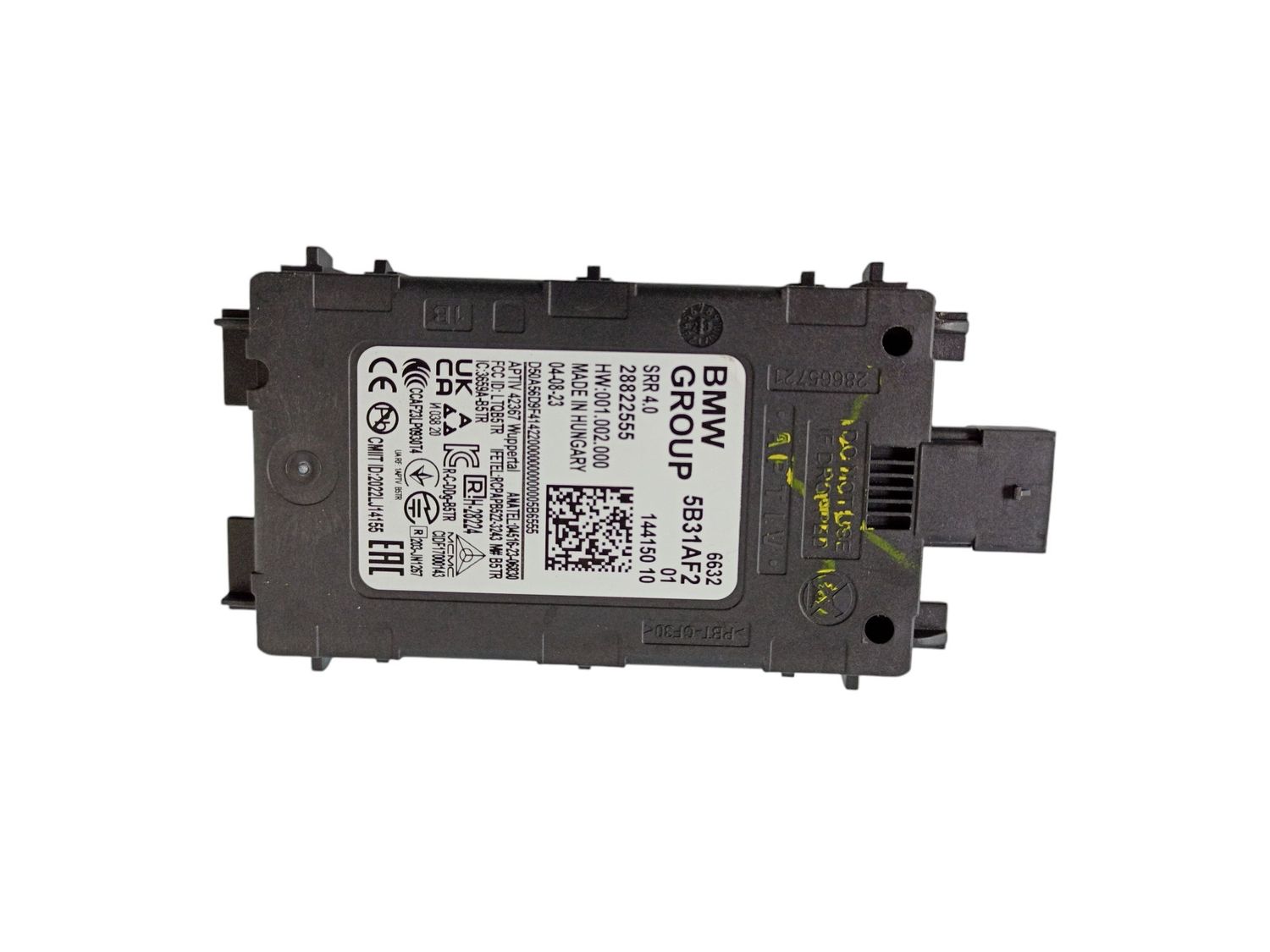 BMW X5 Distronic sensor radar OEM 66325B31AF2 — Europe Delivery