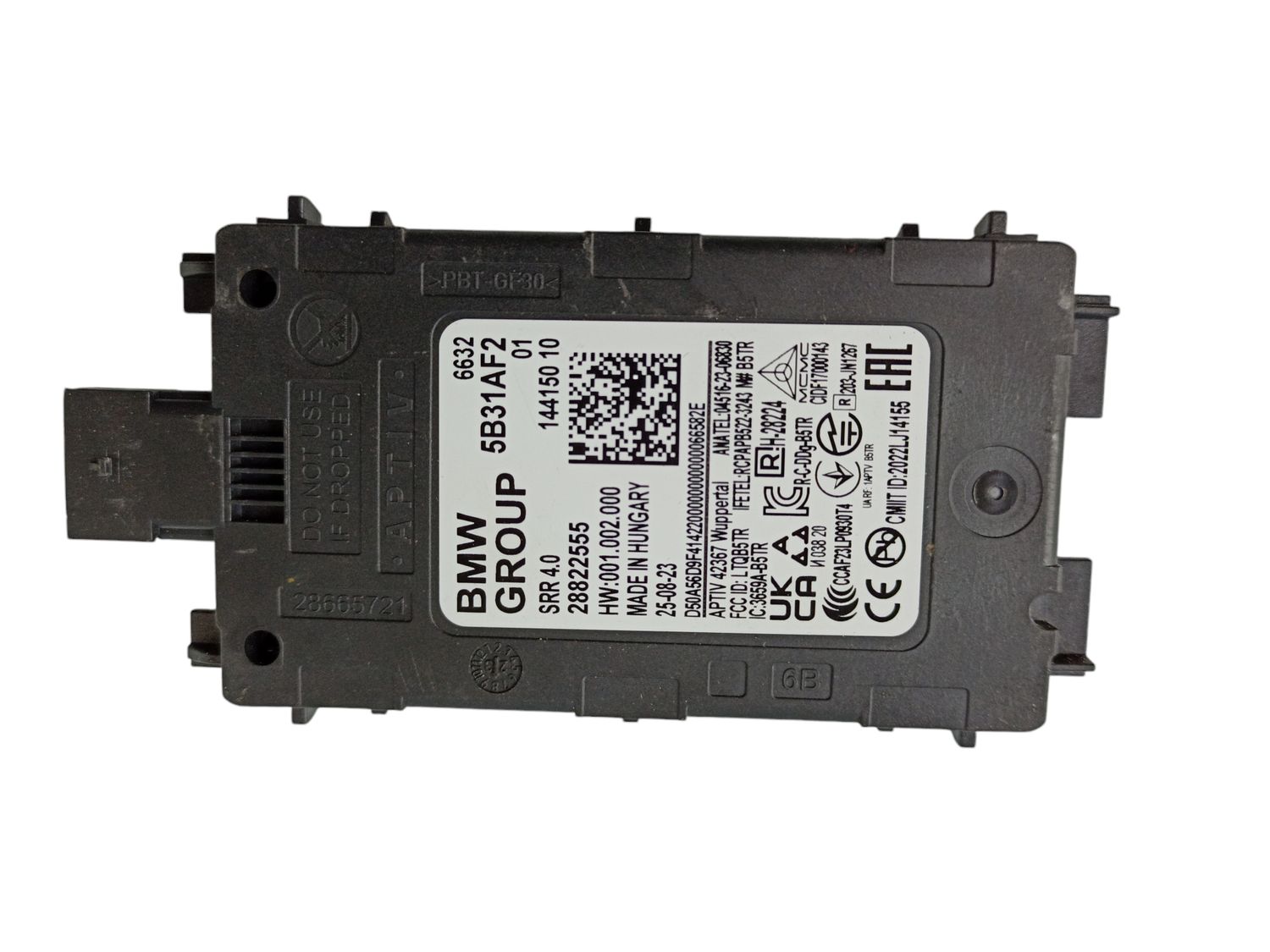 BMW X5 Distronic sensor radar OEM 66325B31AF2 — Europe Delivery
