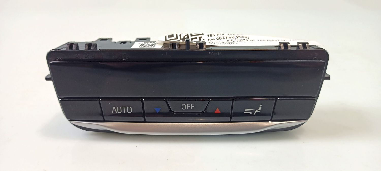 BMW X3 Climate control unit OEM 61315A3BBF2 — Europe Delivery