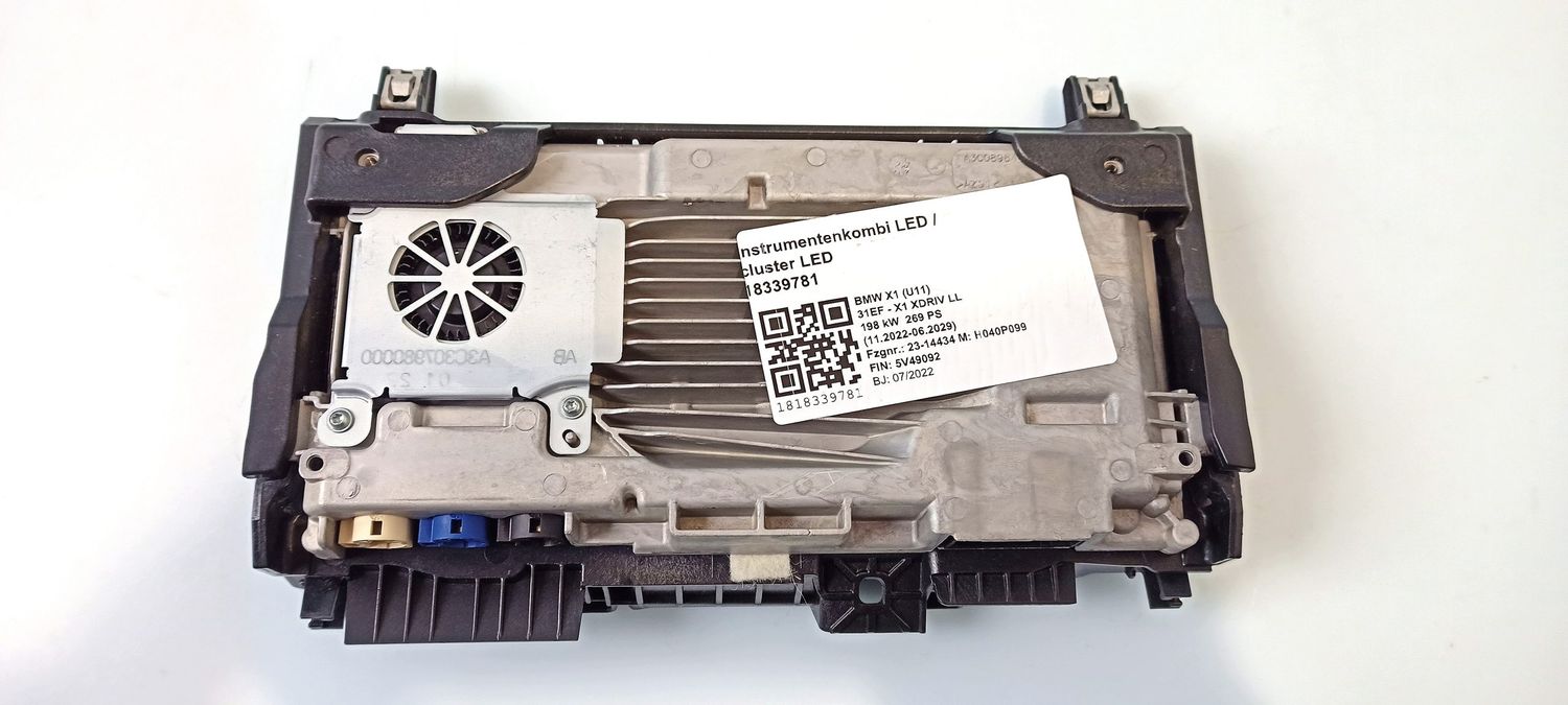 BMW X1 Speedometer control unit/module OEM 5V49092 — Europe Delivery
