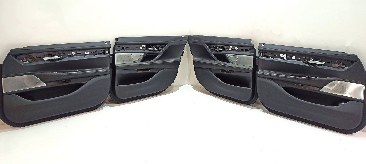 BMW 7 SERIES Door card panel trim set OEM 51417448497 — Europe Delivery