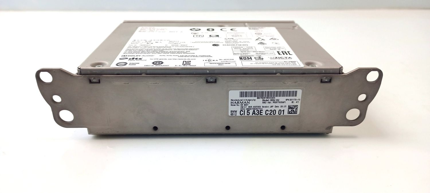 BMW M5 Head unit multimedia control OEM 65125A3EC20 — Europe Delivery