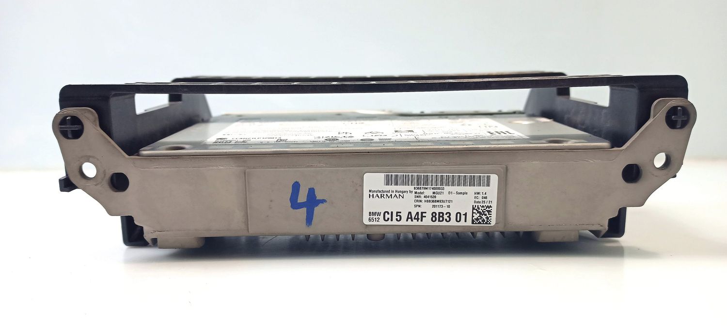 BMW M3 Head unit multimedia control OEM 65125A4F8B3 — Europe Delivery