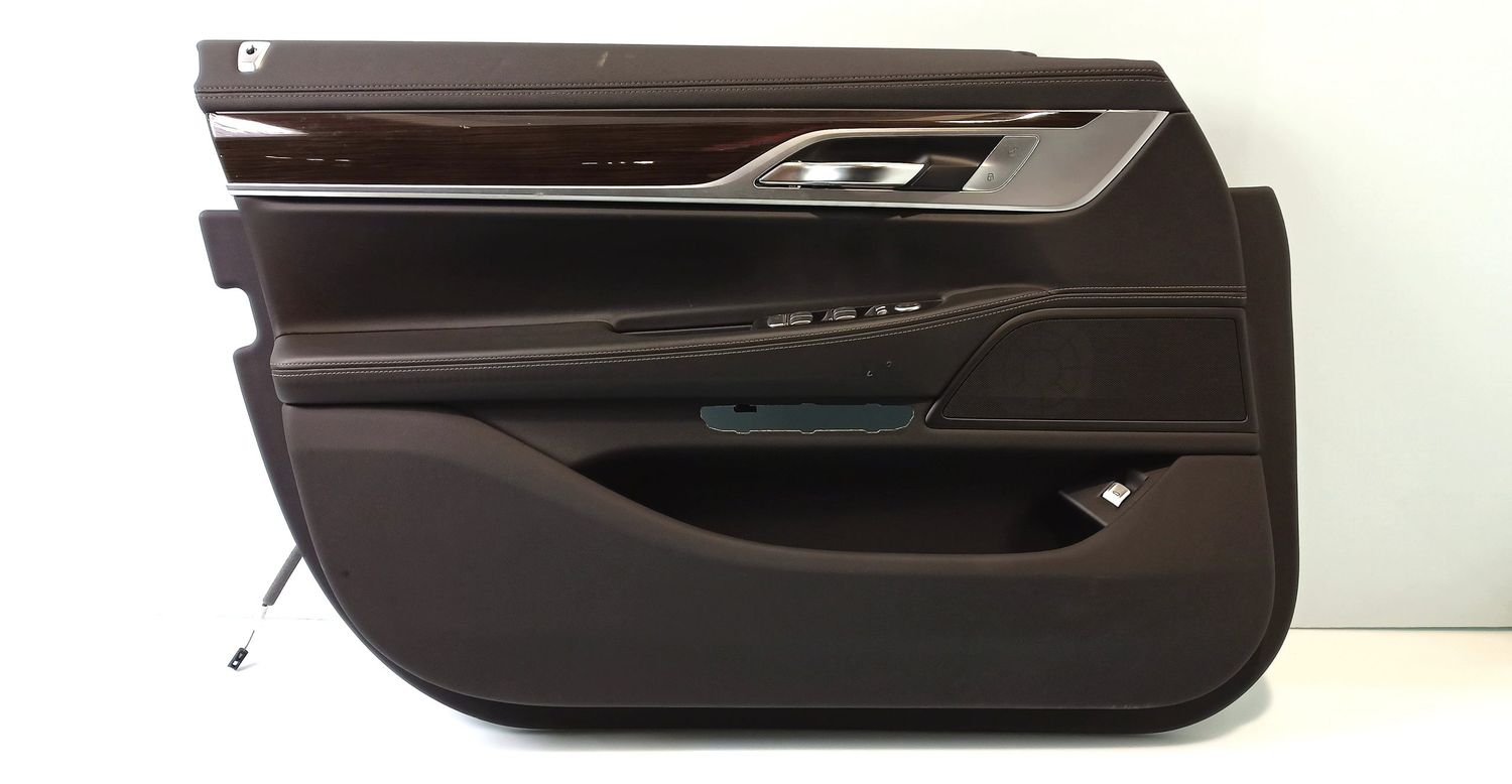 BMW 7 SERIES Front door card panel trim OEM 51417405805 — Europe Delivery