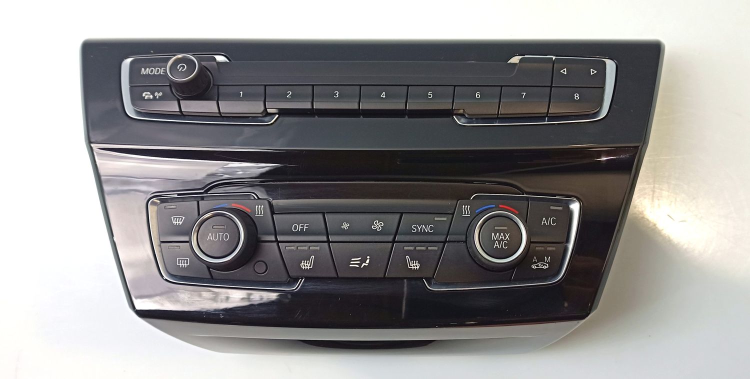 BMW 2 SERIES Climate control unit OEM 5P20618 — Europe Delivery