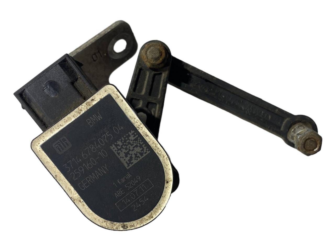 BMW 7 SERIES Headlight/headlamp level sensor OEM 6784075 — Europe Delivery