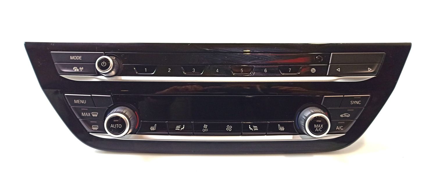 BMW X3 Climate control unit OEM 64115A481B5 — Europe Delivery