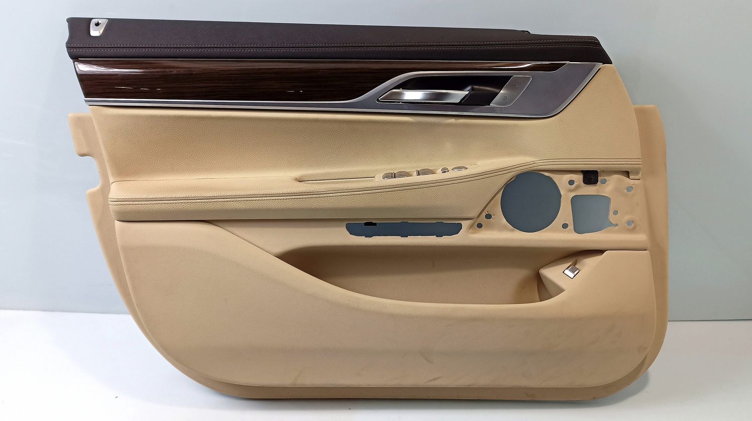 BMW 7 SERIES Front door card panel trim OEM 51417448467 — Europe Delivery