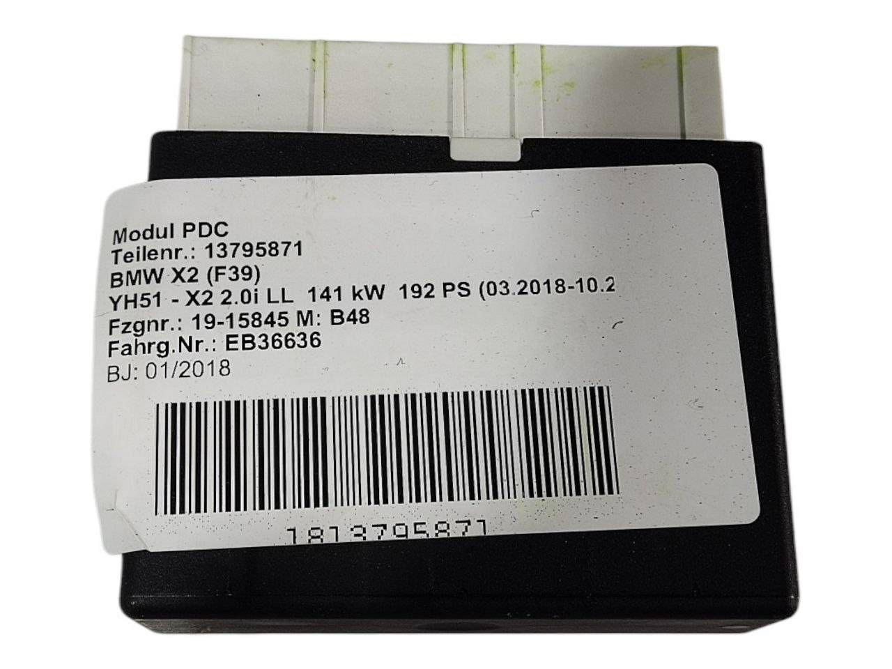 BMW 2 SERIES Parking PDC control unit/module OEM 66336884612 — Europe Delivery