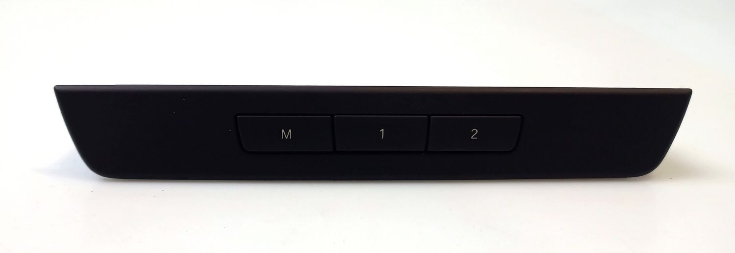 BMW 5' F18 LCI Seat memory switch OEM 61319215808 — Europe Delivery
