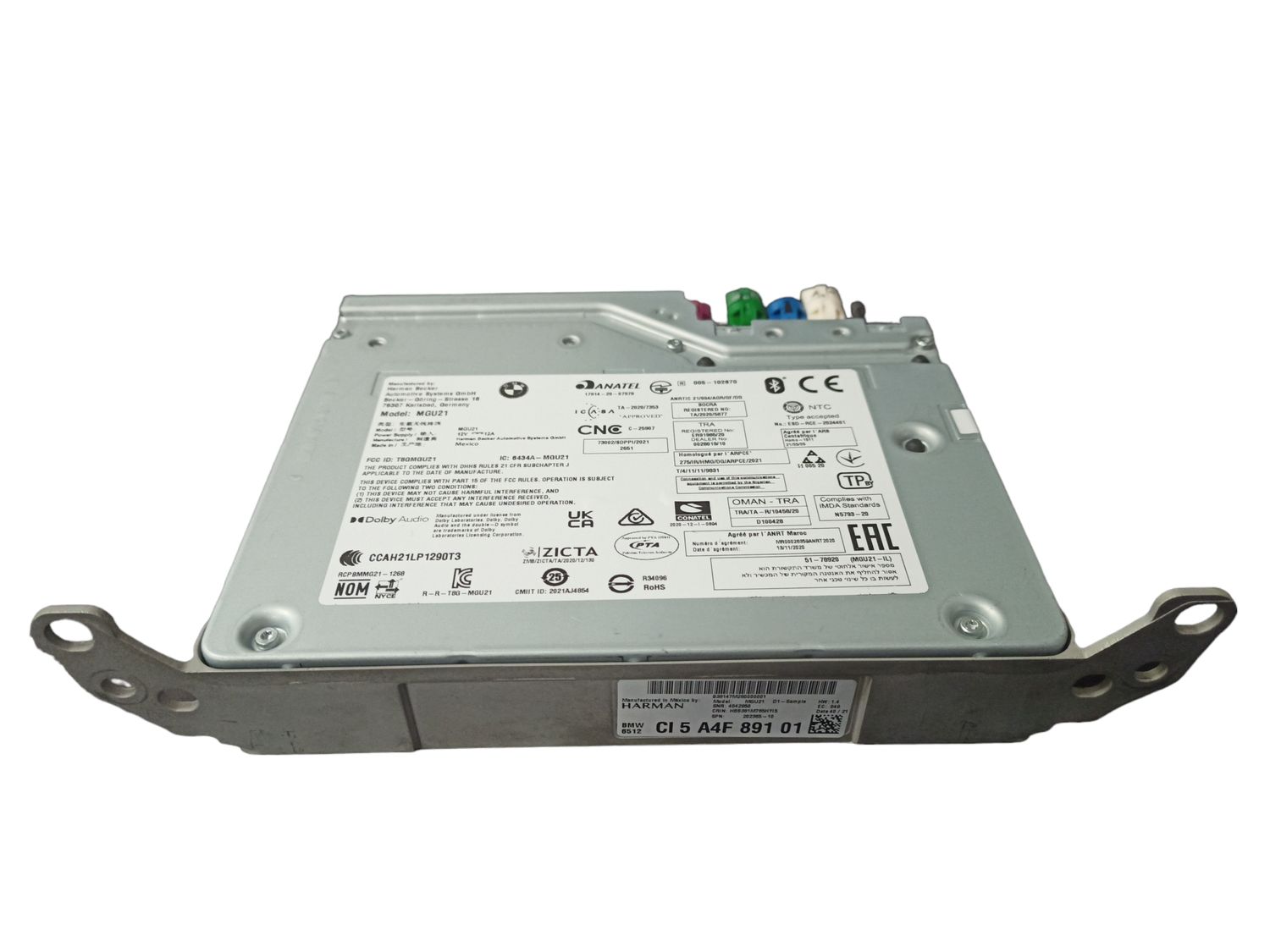 BMW 4 SERIES Head unit multimedia control OEM 65125A81AC9 — Europe Delivery