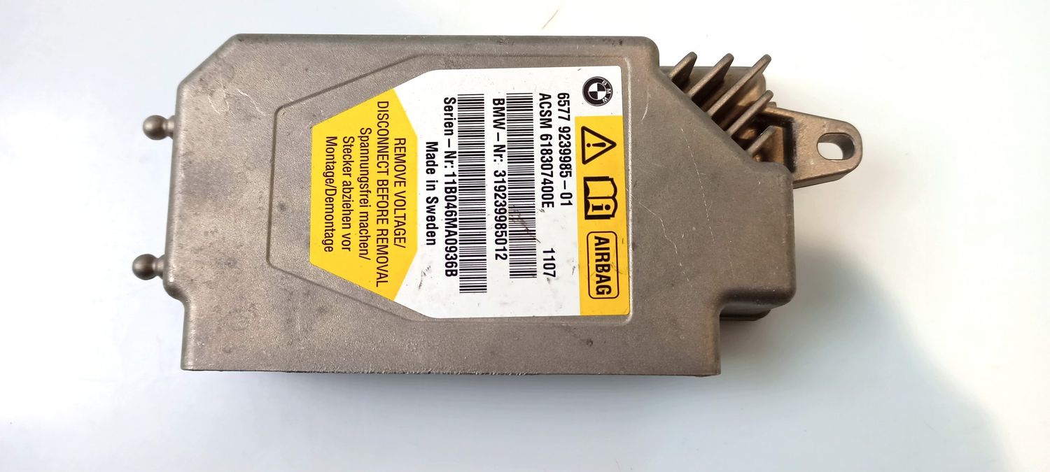 BMW 5 SERIES Airbag control unit/module OEM 65779239985 — Europe Delivery