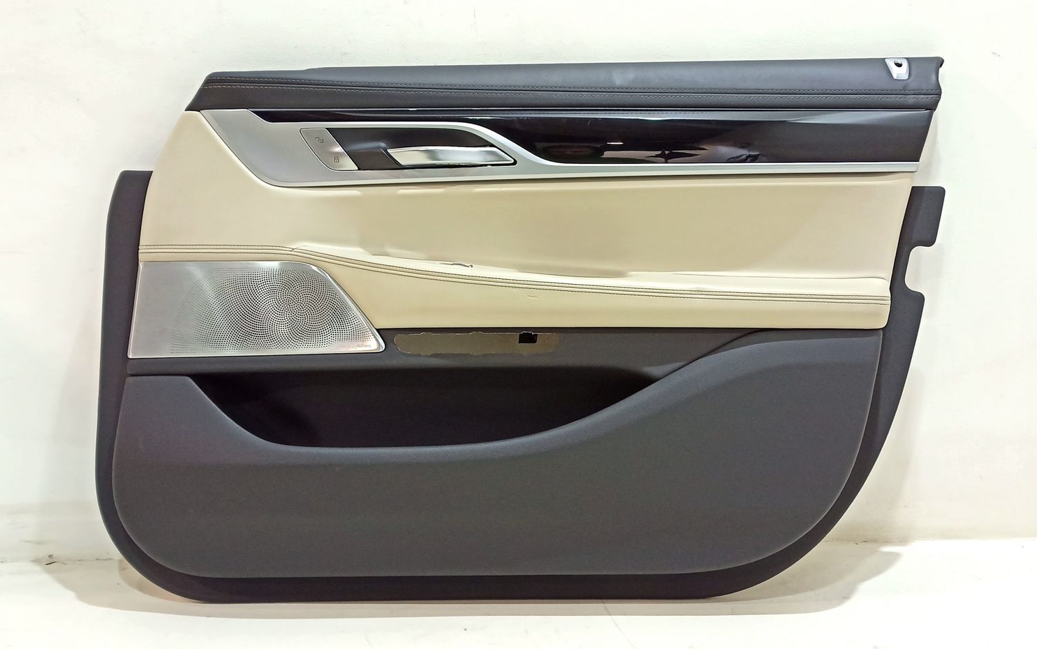 BMW 7 SERIES Front door card panel trim OEM 51417448510 — Europe Delivery