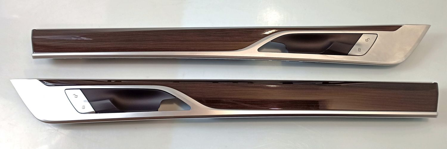 BMW 7 SERIES Front door card panel trim OEM 51427464647 — Europe Delivery