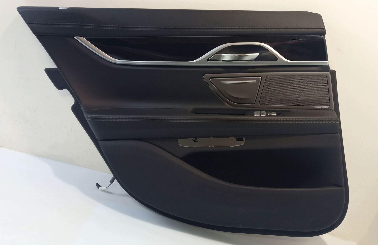 BMW 7 SERIES Rear door card panel trim OEM 51427448319 — Europe Delivery