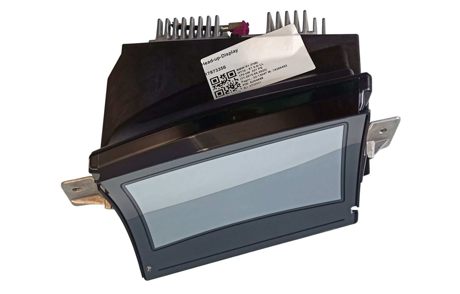BMW X1 Head up display screen OEM 5U04698 — Europe Delivery
