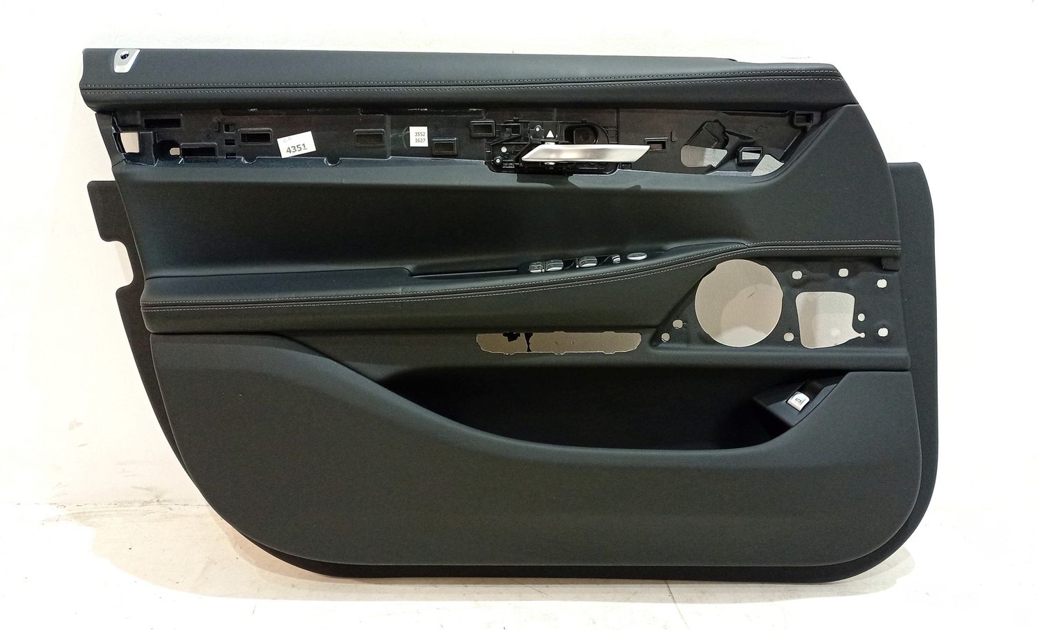 BMW 7 SERIES Front door card panel trim OEM 51417448517 — Europe Delivery
