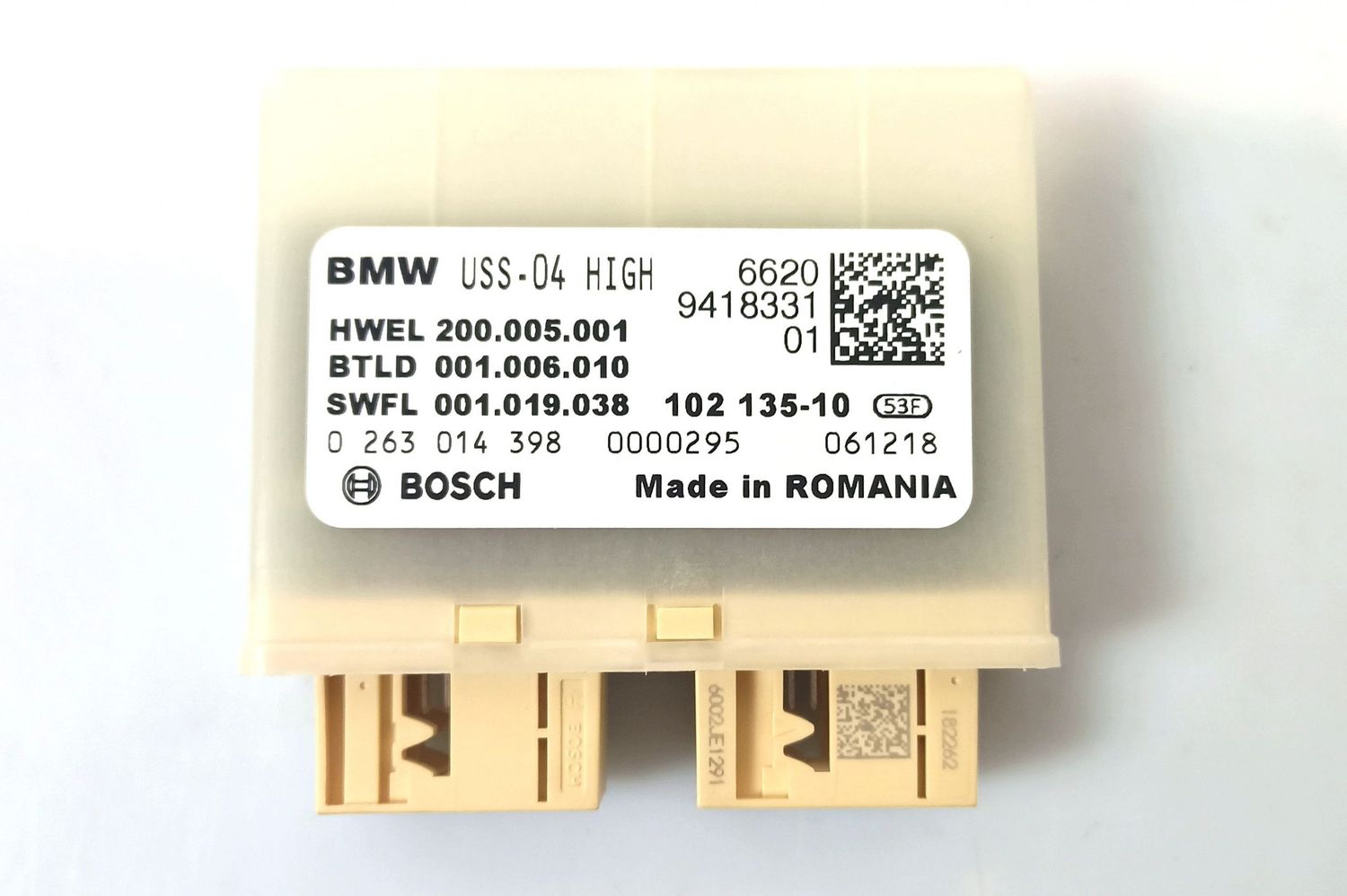 BMW 8 SERIES Parking PDC control unit/module OEM 66209418331 — Europe Delivery