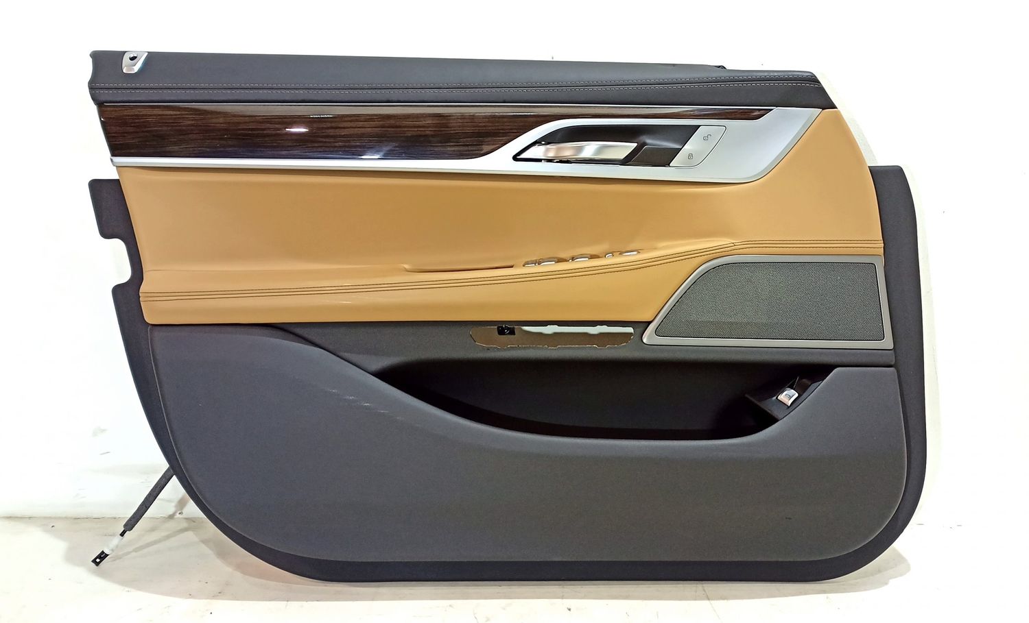 BMW 7 SERIES Front door card panel trim OEM 51417448511 — Europe Delivery