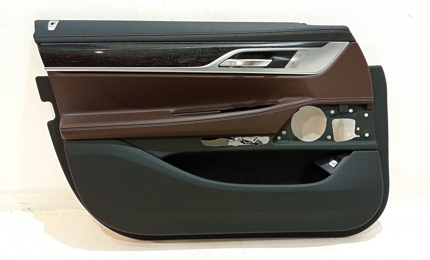 BMW 7 SERIES Front door card panel trim OEM 51417448493 — Europe Delivery