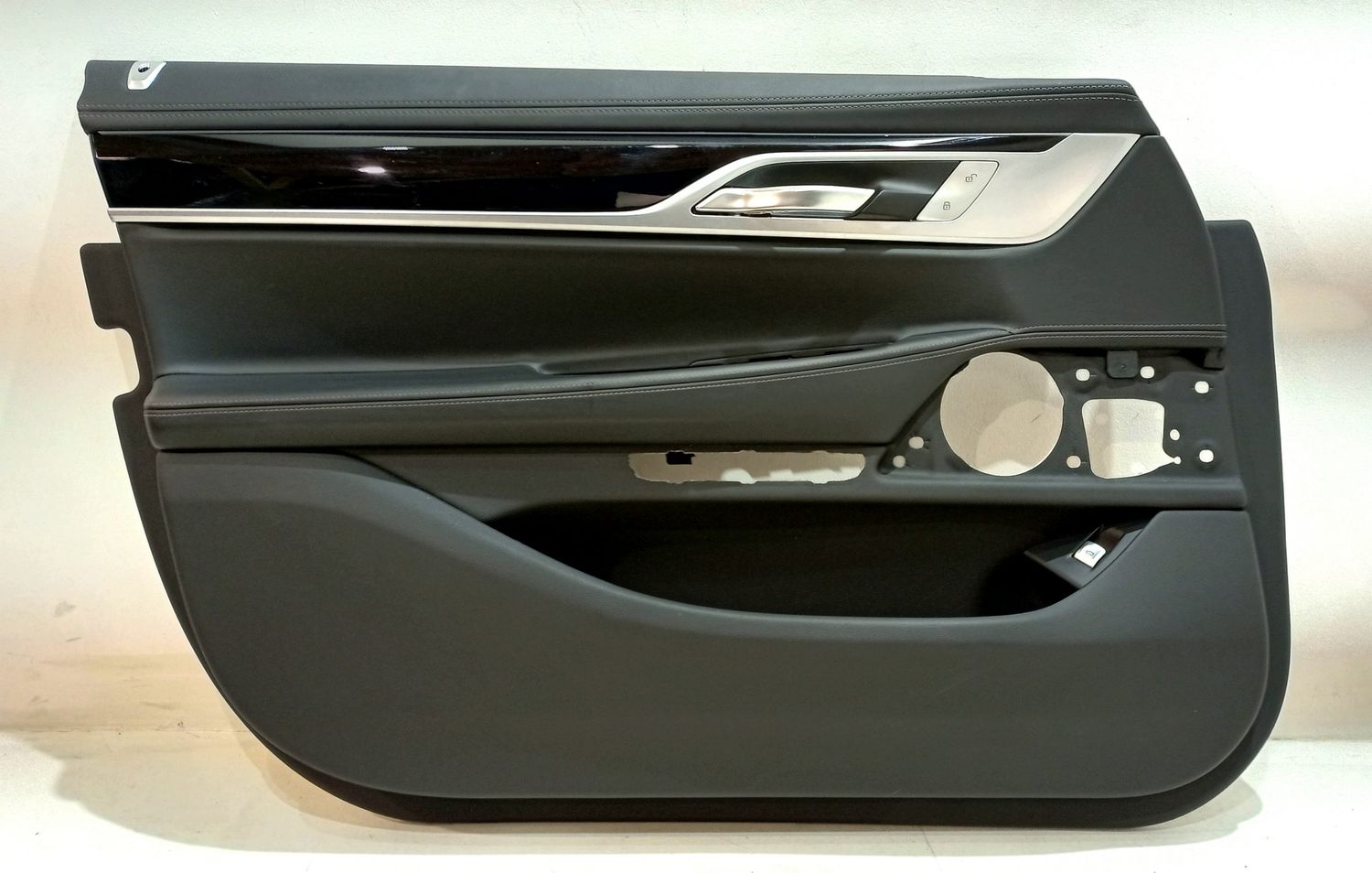 BMW 7 SERIES Front door card panel trim OEM 51417448517 — Europe Delivery