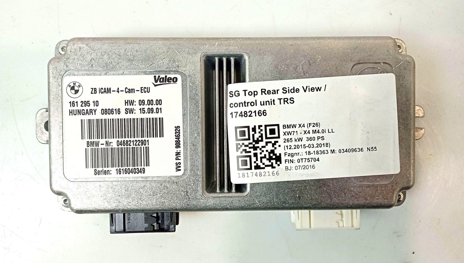 BMW X5 Camera control unit module OEM 0T75704 — Europe Delivery