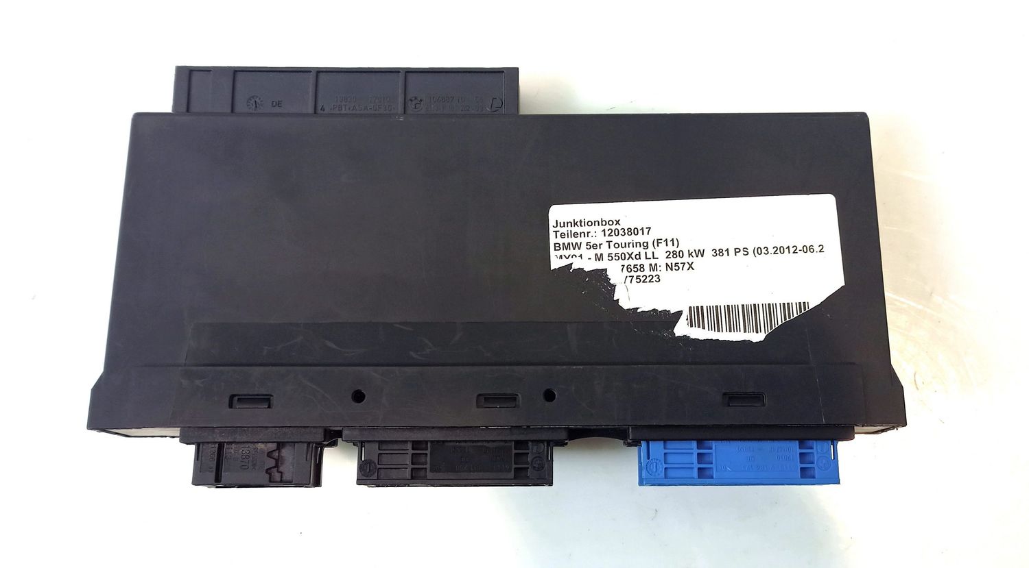 BMW 5 SERIES Comfort/convenience module — Europe Delivery