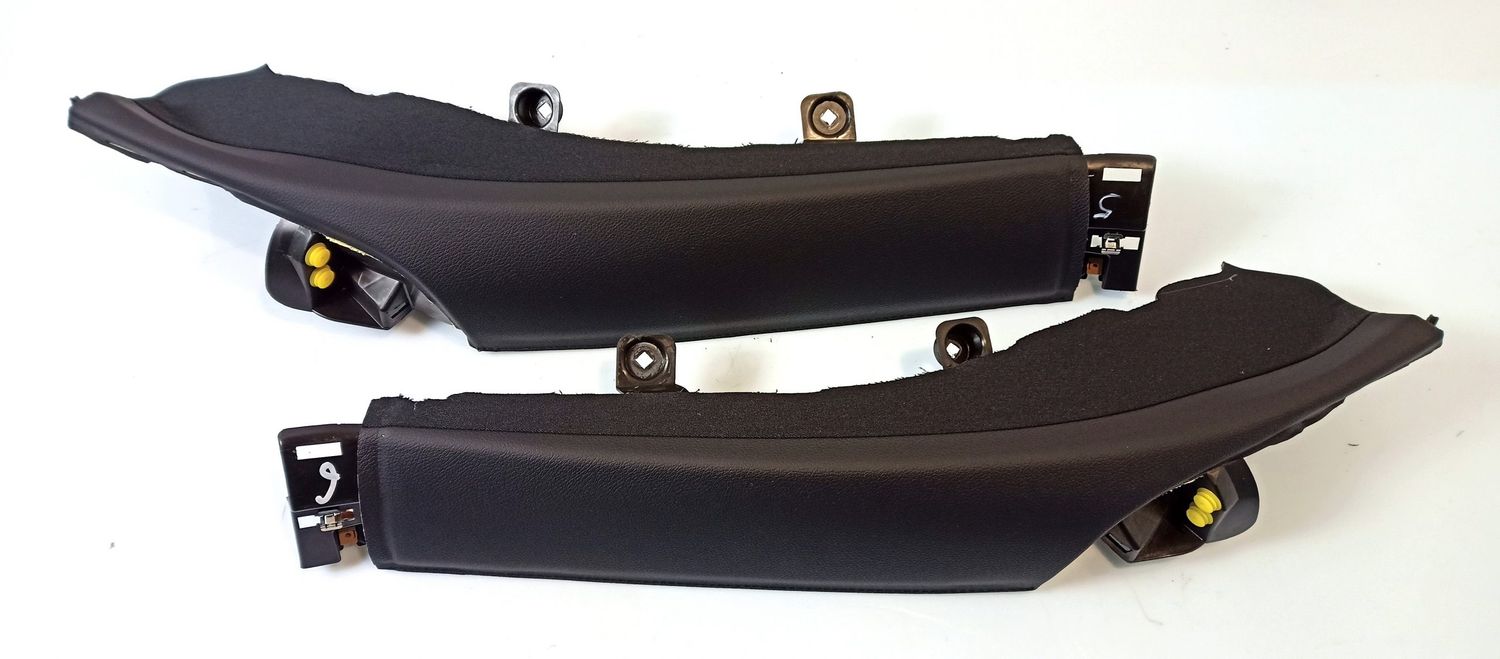 BMW 7 SERIES (C) pillar trim OEM 52207411665 — Europe Delivery