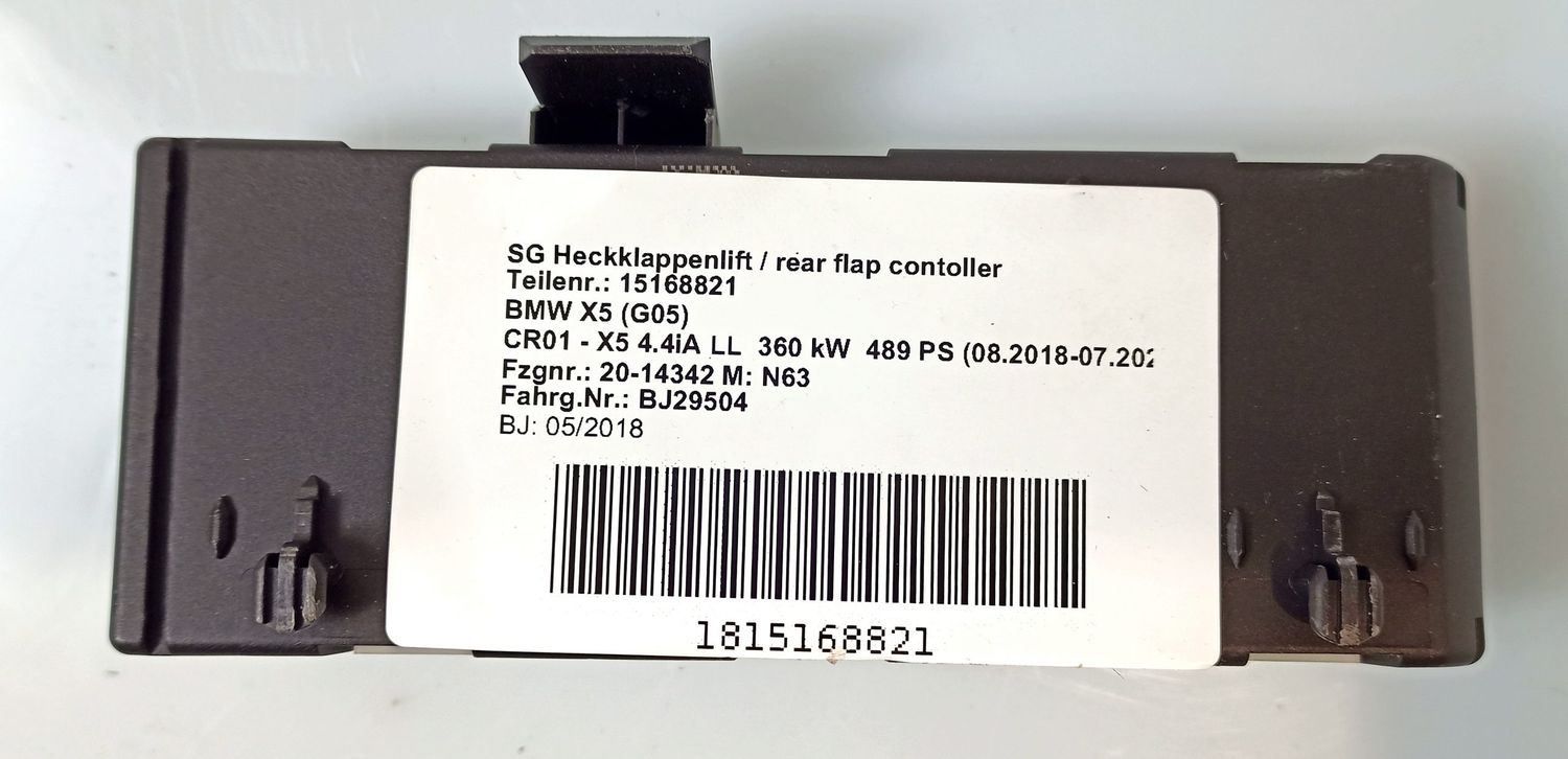 BMW X3 Tailgate/trunk control unit/module OEM 61357491951 — Europe Delivery