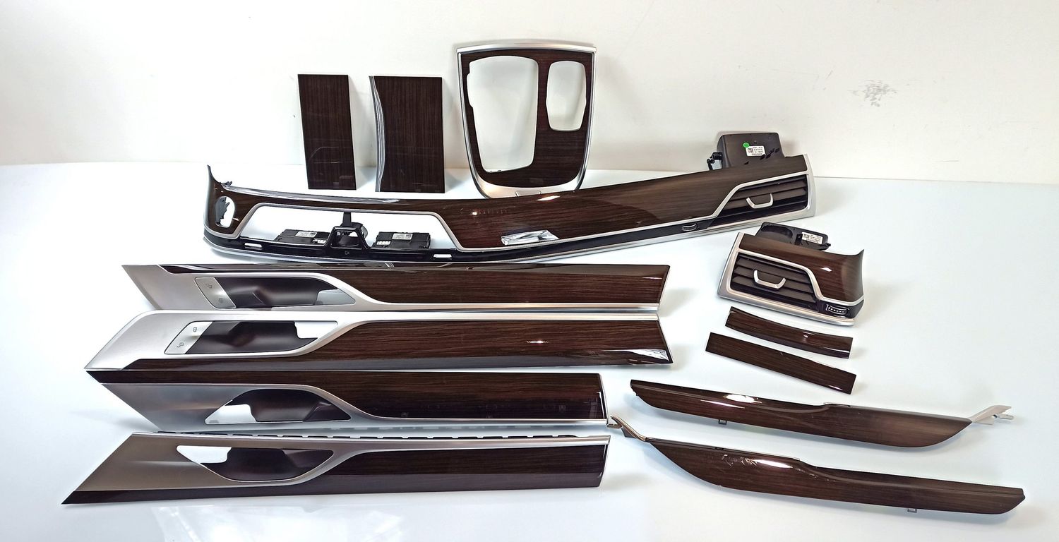 BMW 7 SERIES Center console decorative trim OEM 51169301736 — Europe Delivery
