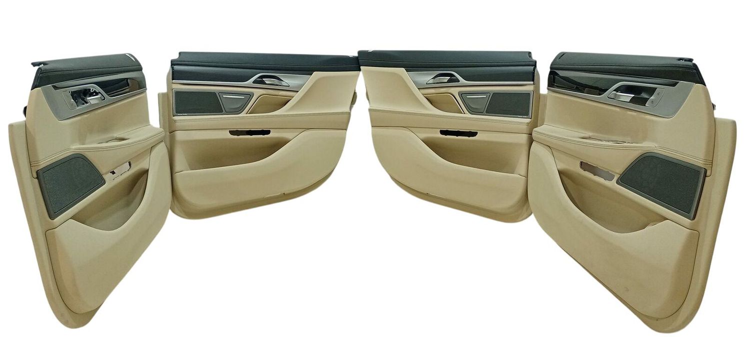 BMW 7 SERIES Rear door card panel trim OEM 7398823 — Europe Delivery
