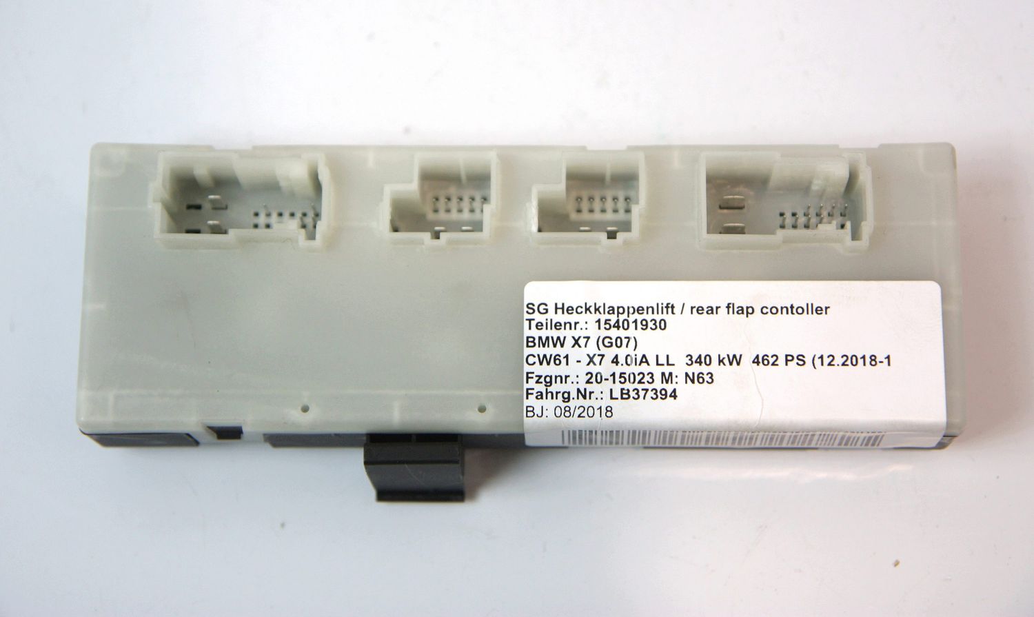 BMW X5 Tailgate/trunk control unit/module OEM 61359465455 — Europe Delivery