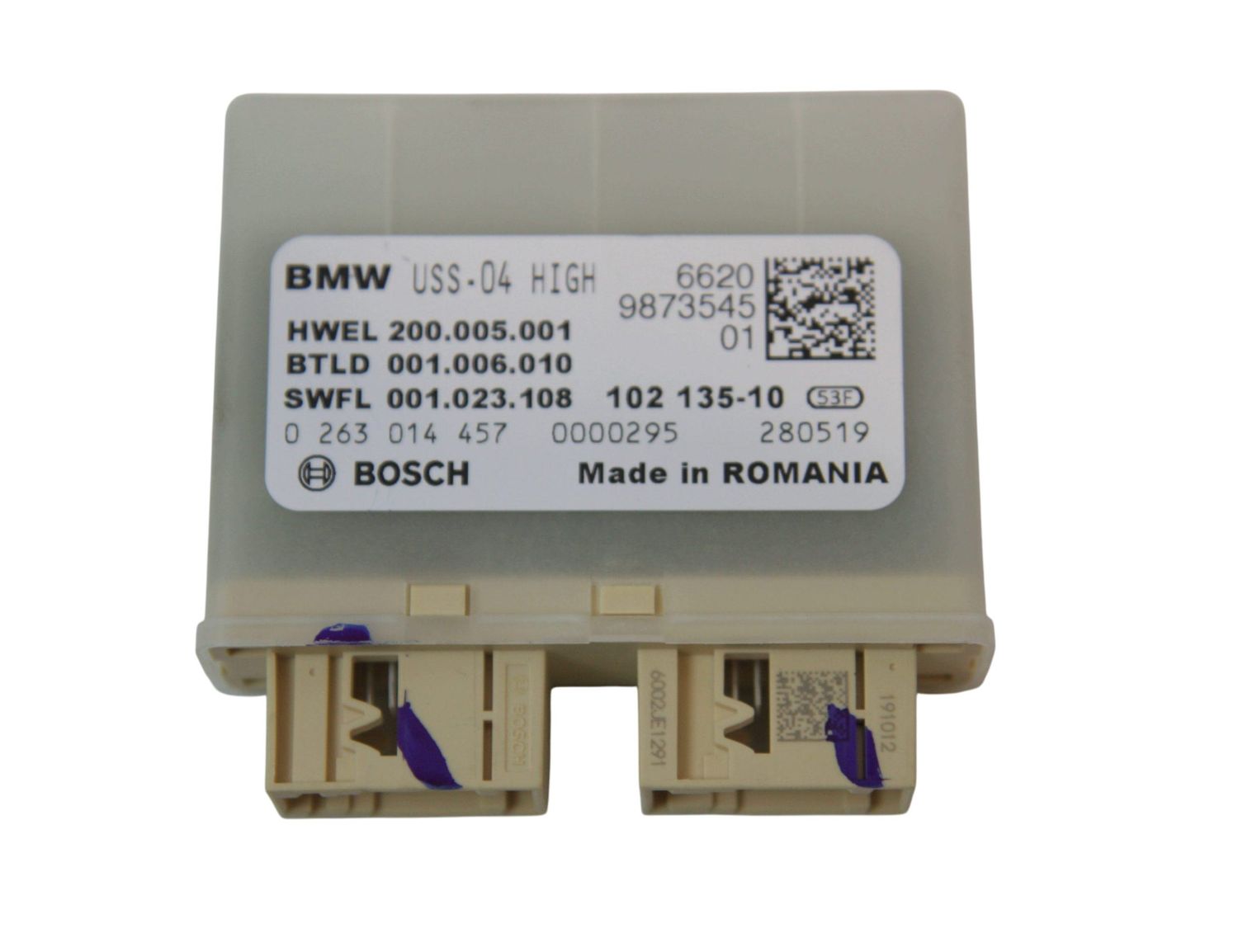 BMW 8 SERIES Other control units/modules OEM 66209873545 — Europe Delivery