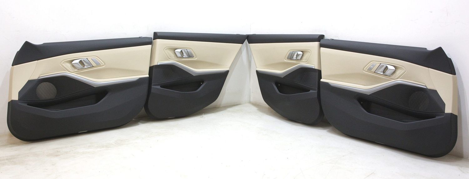 BMW 3 SERIES Door card panel trim set OEM 51418088675 — Europe Delivery