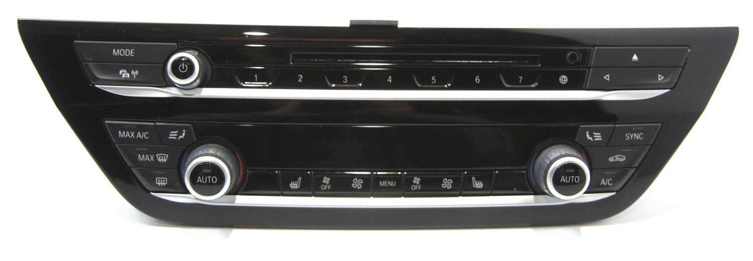 BMW 5 SERIES Climate control unit OEM 64116834435 — Europe Delivery