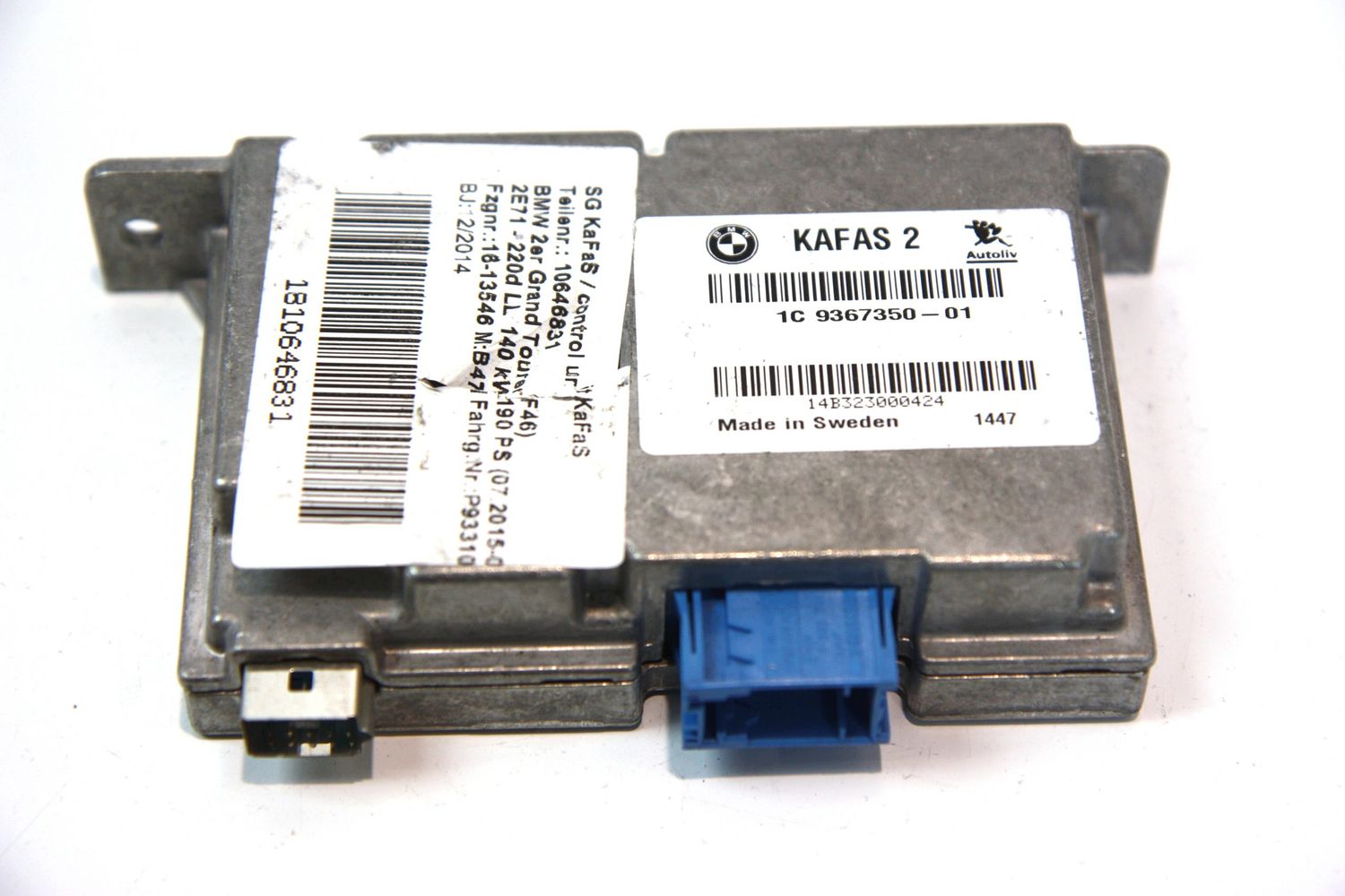 BMW 3 SERIES kamera moduł sterujący moduł OEM 66519367350 — Dostawa w Europie