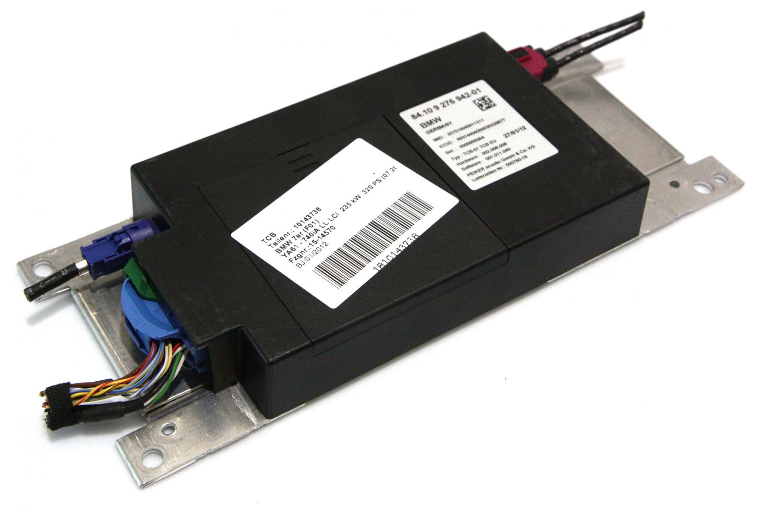 BMW 1 SERIES Steuergerät Modul OEM 84109276942 — Europa-Versand
