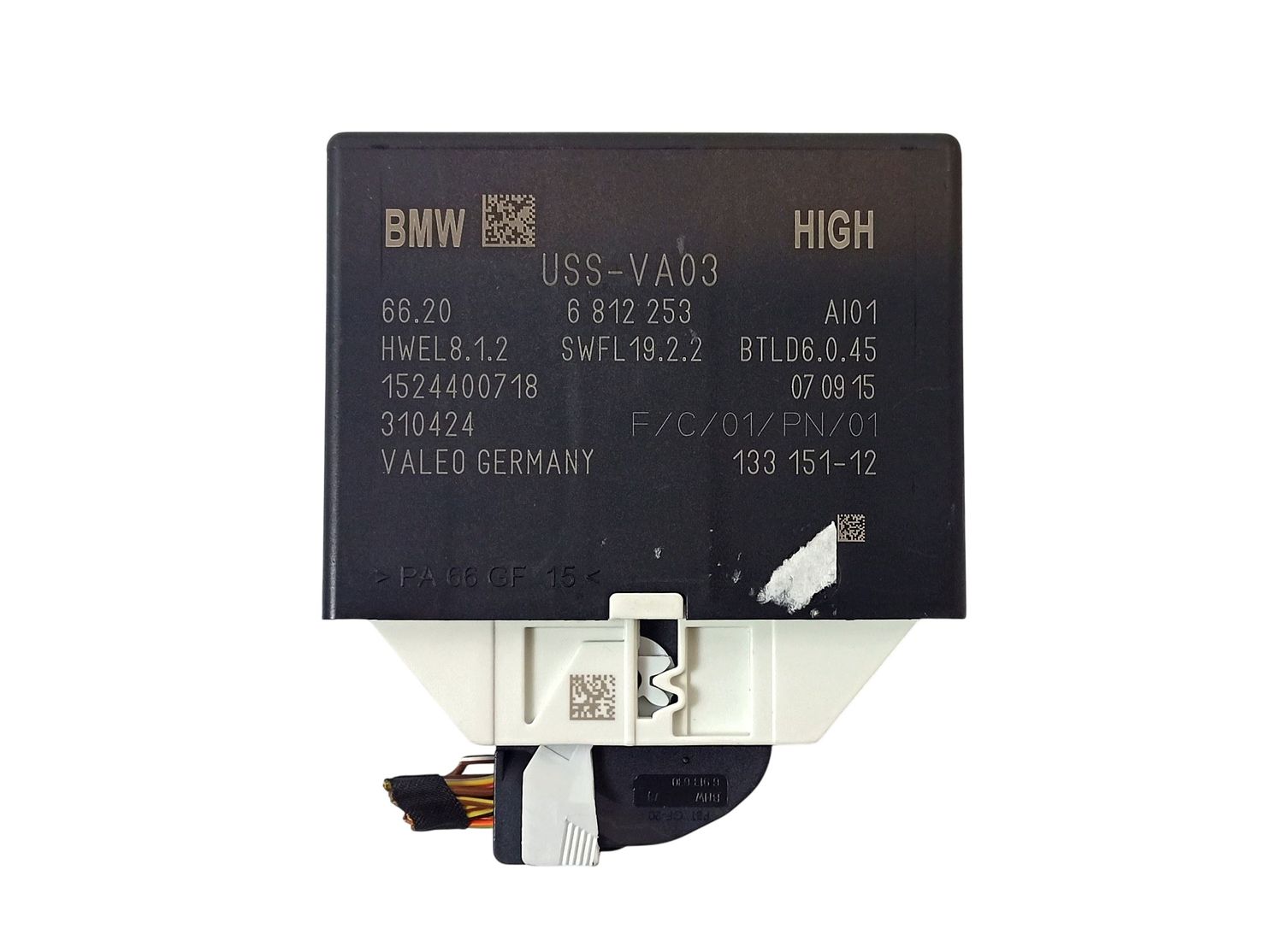 BMW 5 SERIES Parking PDC control unit/module OEM 66206812253 — Europe Delivery