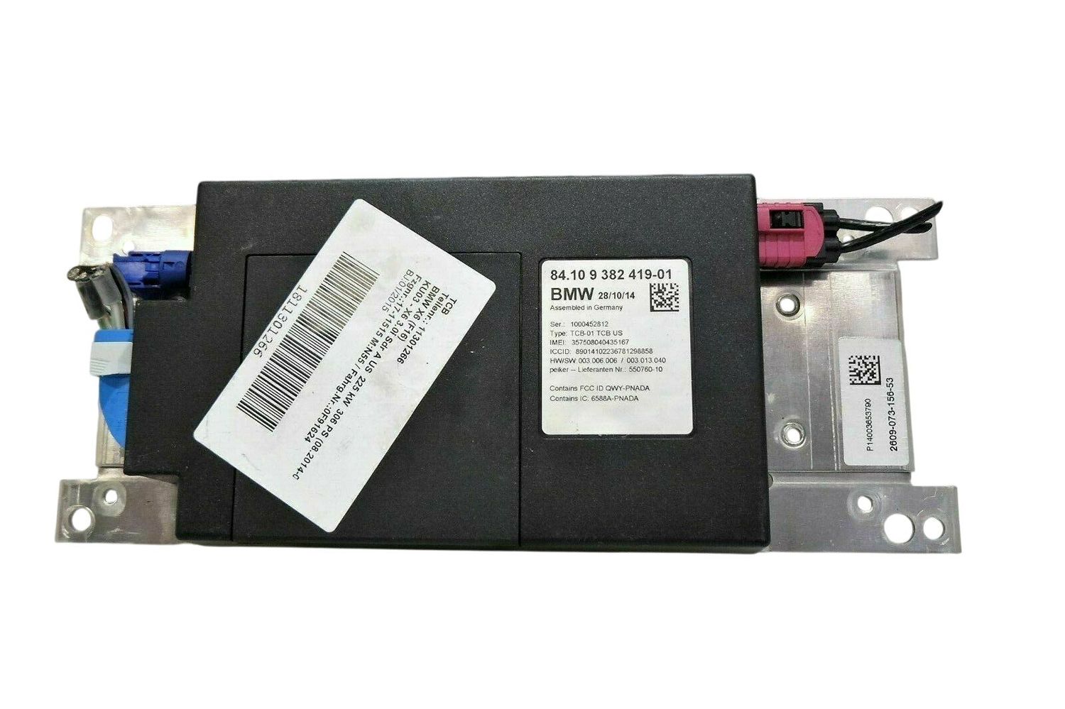 BMW I3 Bluetooth control unit module OEM 84109362849 — Europe Delivery