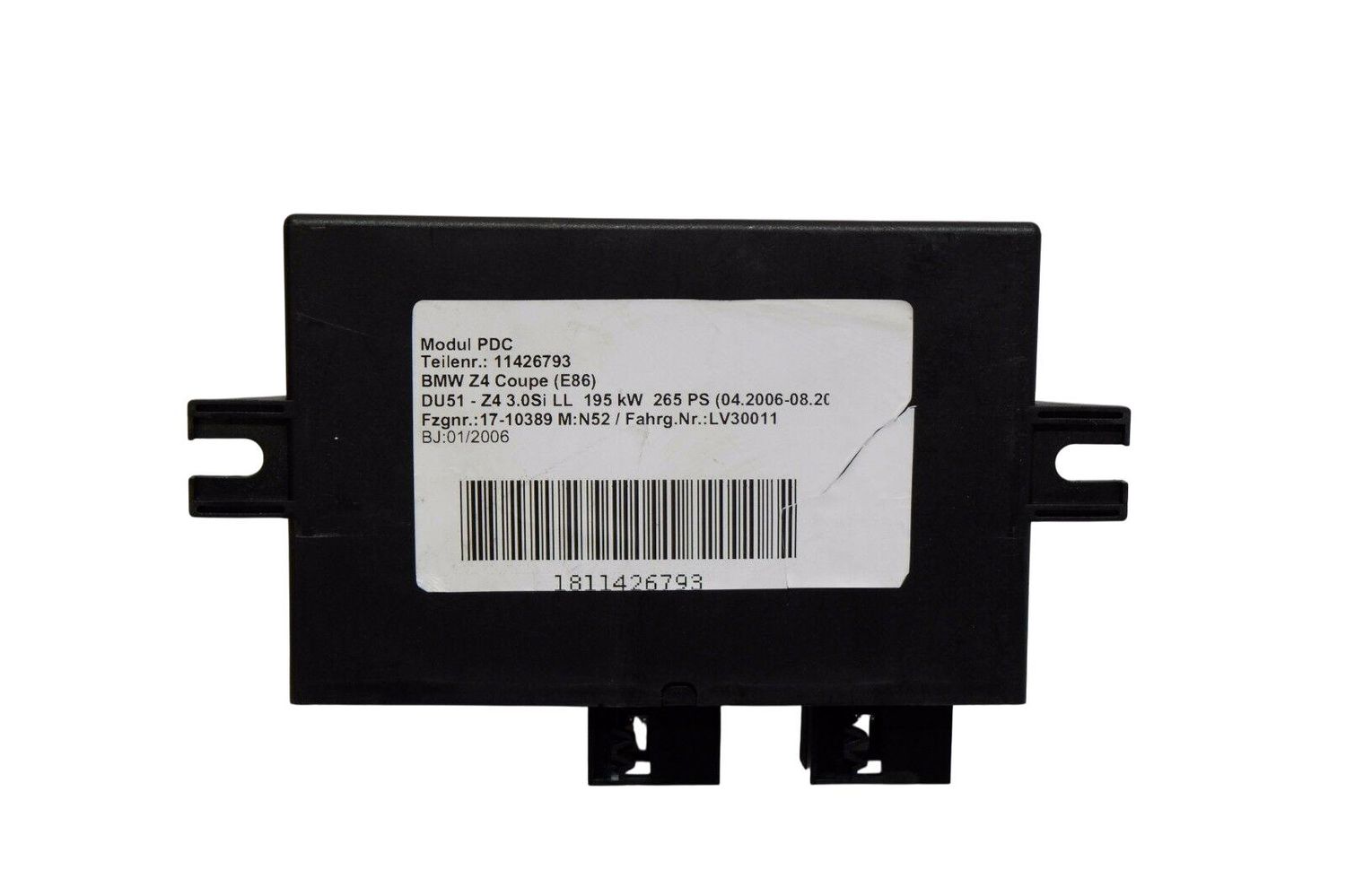 BMW Z4 Parking PDC control unit/module OEM 66216985501 — Europe Delivery
